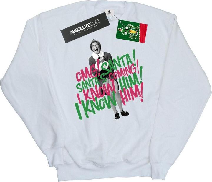 Produktbild Elf Santa's Coming Sweatshirt (L)