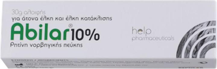 Image du produit Help Pharmaceuticals Hyalumed Abilar 10 Resin Norwegian Pine Polymeric Ointment 30 Grammes (Lotion pour le corps)