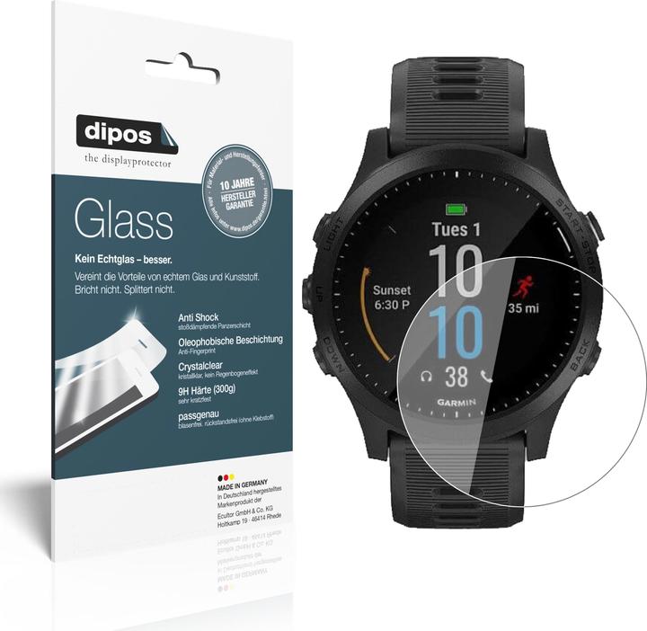 Actual product image Dipos Screen Protector Anti-Shock (Forerunner 945)