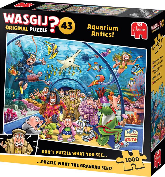 Jumbo Wasgij - Original 43: Aquarium Antics (1000 Teile)