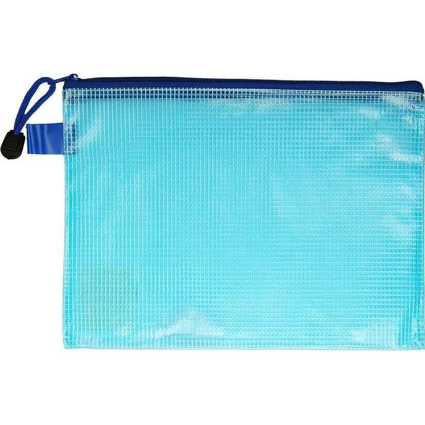 Titanum, Raccoglitore, A5-Ordner mit Reissverschluss, horizontal, blau (A5)