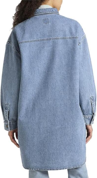 Immagine prodotto Lee Langwerpige overshirt voor dames, marineblauw, medium (M)