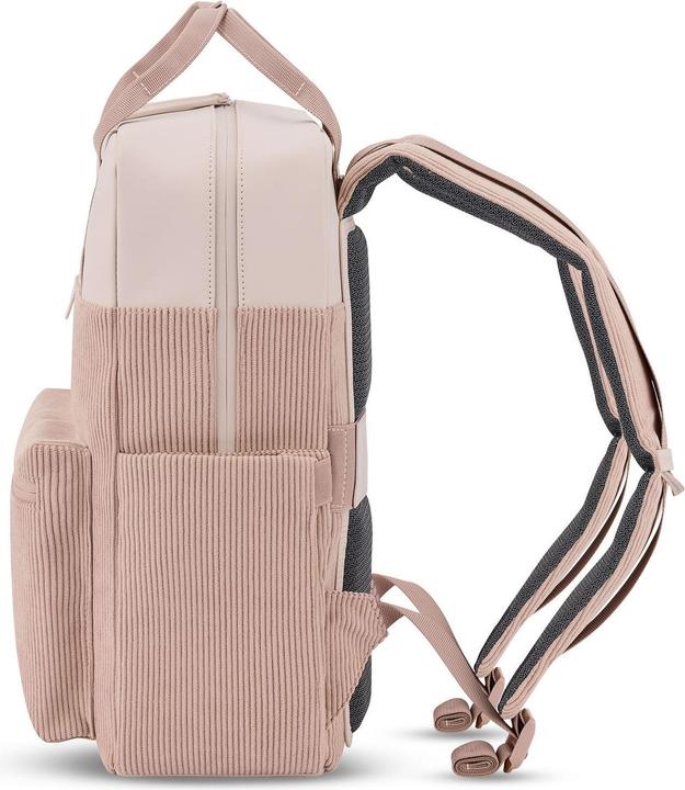 Image du produit Kapten & Son Laptoprugzak / Rugtas / Schooltas 15 Inch Vegan Bergen Pro Cord Dusty Roze (15 l)