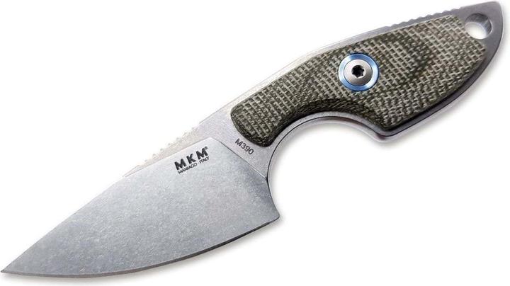 MKM Micro 1 Micarta Green (5 cm)