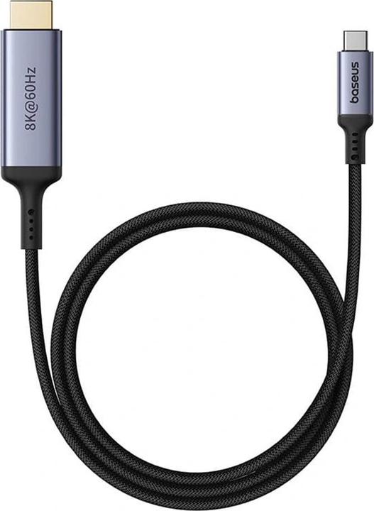 Actual product image Baseus Adapter USB-C to HDMI High Definition (black) (1.50 m)