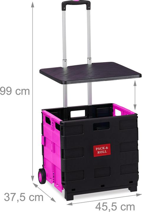 Actual product image Relaxdays Shopping Trolley
