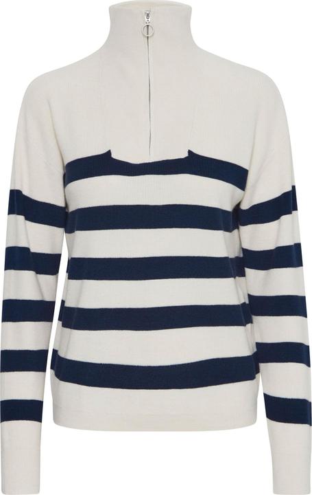 Produktbild B.young BYMANINA ZIPPER STIPE PULLOVER - 20813910 (XS)