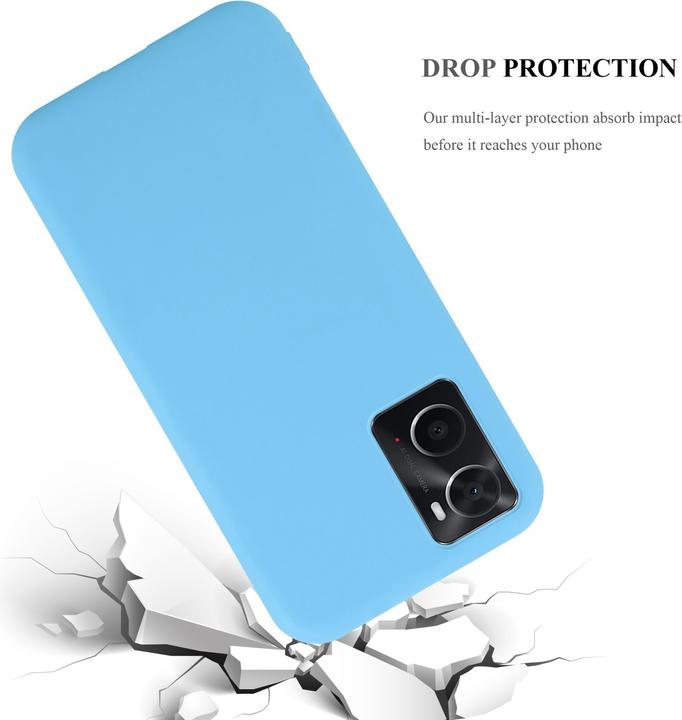 Actual product image Cadorabo TPU Candy Case for Oppo A36 / A76 / A96 4G / K10 4G / Realme 9i (Oppo A36, Oppo A76, Realme 9i, Samsung Galaxy S10)