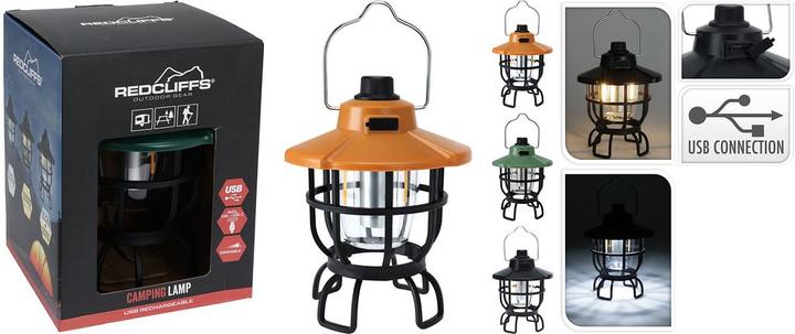 Actual product image Redcliffs Rechargeable camping lamp