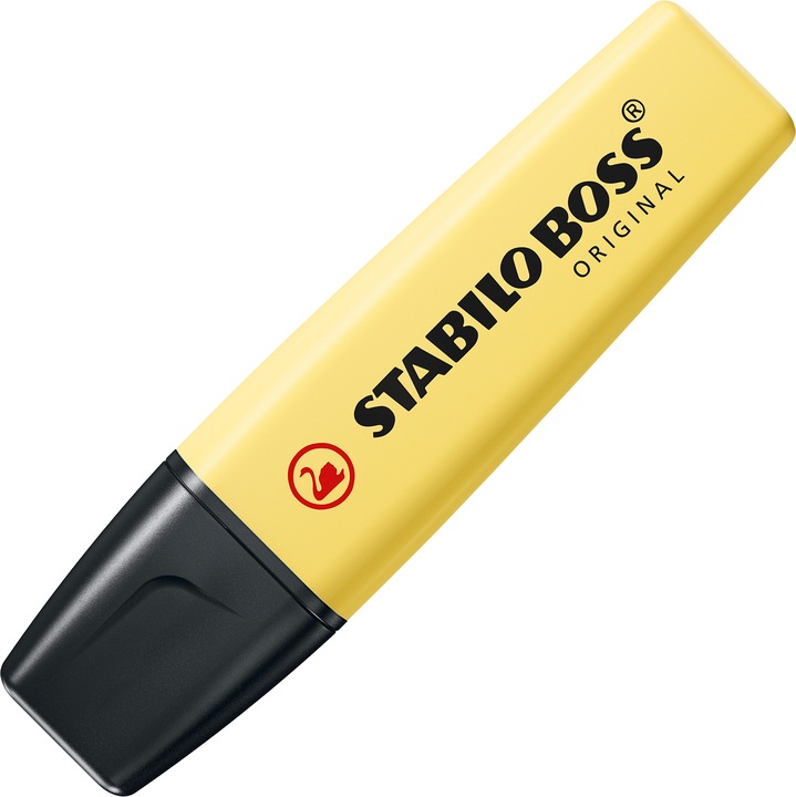 Produktbild STABILO BOSS ORIGINAL Pastel Textmarker (Gelb, 5 mm, 1 x)