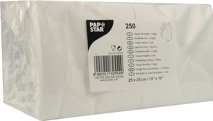 Image du produit Papstar 82554 Papierserviette Seidenpapier (e) (250 pcs, 24 x 24 cm)