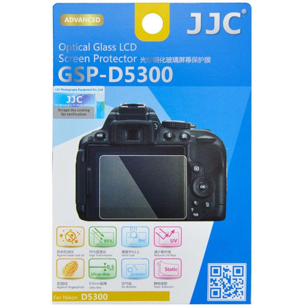 JJC GSP D5300 Protezione vetro ottico (Pellicola protettiva), Custodia fotocamera