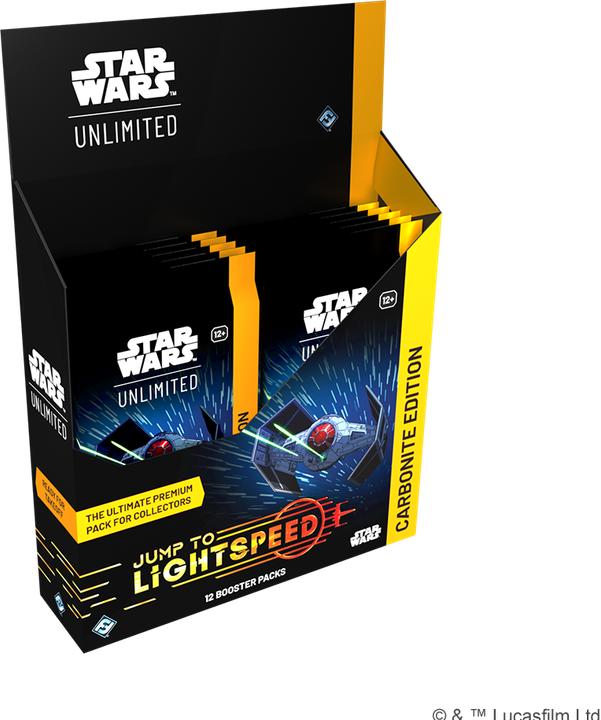 FFG Star Wars: Unlimited - Jump to Lightspeed - Carbonite Booster Display -E- (Max.1 Stk p. K.) (Englisch)