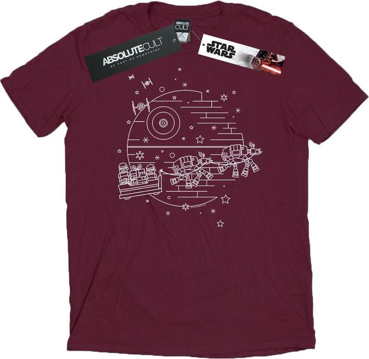 Star Wars Death Star Sleigh TShirt (XL)
