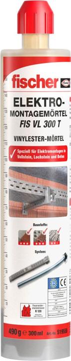 Actual product image Fischer Elektro-Montagemörtel FIS VL 300 T