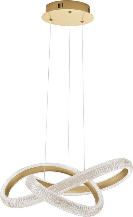 Immagine prodotto Nova Luce MEDORA Lampada a sospensione LED in ottone 41,5W bianco caldo 120x52,5cm dimmerabile 9748155