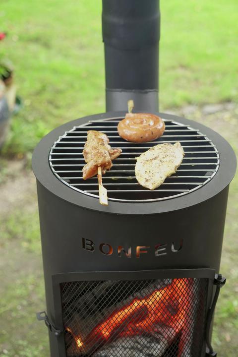 Produktbild Bonfeu BonGiano LP Gartenkamin Schwarz