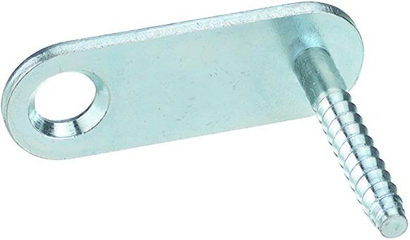 Image du produit Charmag Pattes à vis Z, zingué tige 6x45mm, plaq (1 pcs)