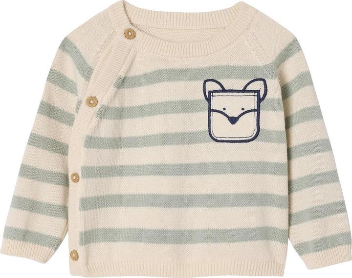 Produktbild Vertbaudet Baby Strickpullover mit Ziertasche (56)