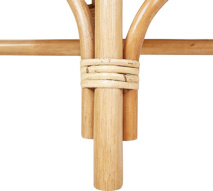 Produktbild Beliani Kinderstuhl Rattan natürlich Pfauform FLORENTINE II (Kinderstuhl)
