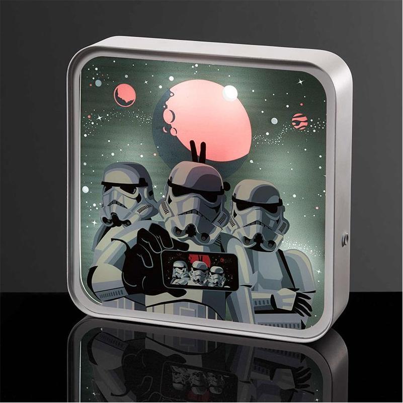 Numskull, Tischlampe, Offizielle Star Wars Stormtrooper Plexiglas Tischlampe / Wandleuchte