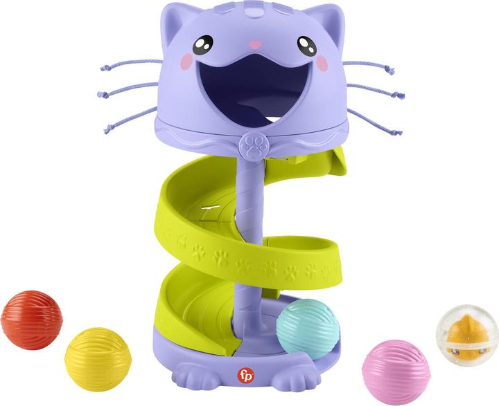 Fisher-Price FP Pets Perrr-fekter Ballturm Lernspielzeug für Babys und Kleinkinder
