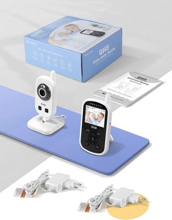 Actual product image GHB Babyphone mit Kamera und Gegensprechfunktion (Video & Audio)