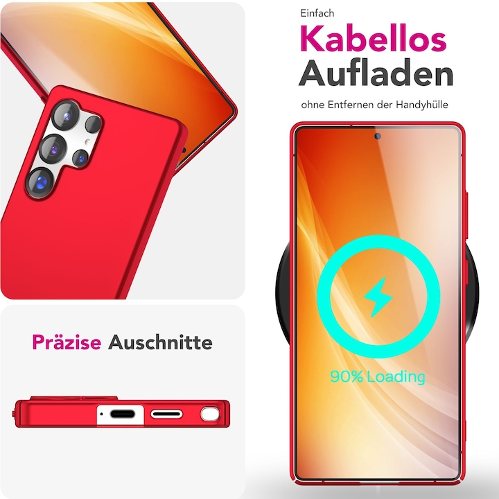 Produktbild Nalia PureFit - Ultra Dünne 0,5mm Leichte Hülle - Slim Fit Hardcase (Samsung Galaxy S25 Ultra)