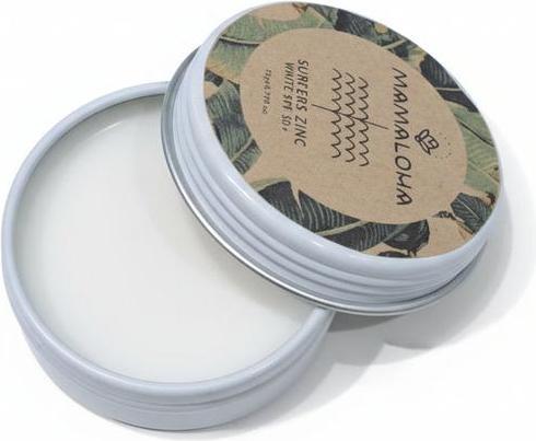 Actual product image Mamaloha Zinc Cream SPF 50+, 20g WHITE EDITION (Suntan cream, SPF 50, 20 g)