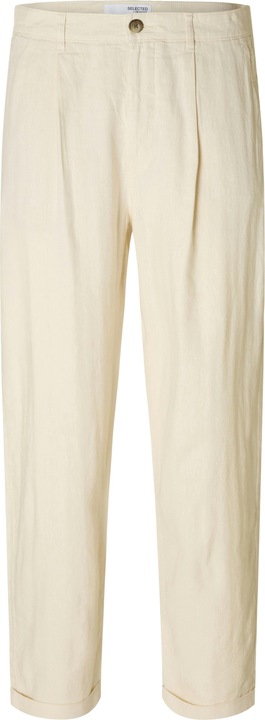 Actual product image Selected Homme Cropped relaxed fit trousers (W34/L32)