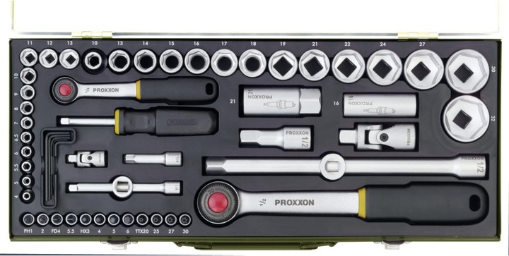 Produktbild Proxxon Komplett-Steckschlüsselsatz (1/2")