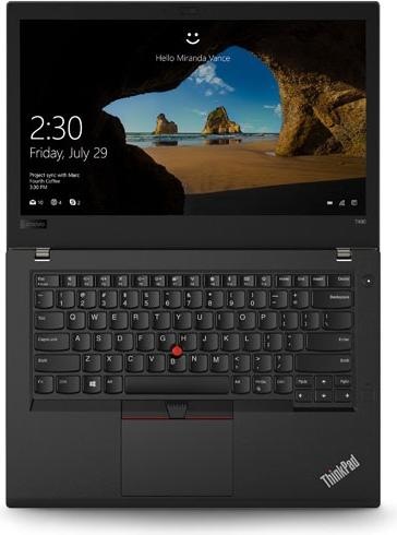 Produktbild T1A ThinkPad T480 (16 GB, 14", 256 GB, DE, B / Sehr gut)