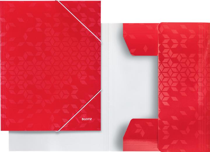 Produktbild Leitz Gummizugmappe A4 Wow rot (A4, 1x)