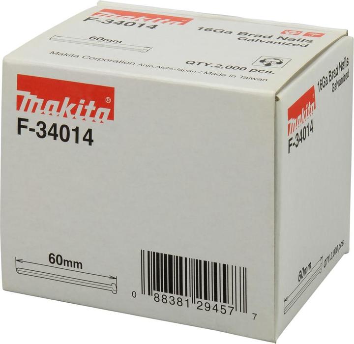 Image du produit Makita Clou à tête refoulé 60mm