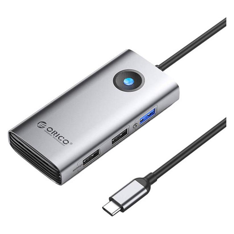Orico PW11-5P-GY-EP (USB-C, 5 Ports) (PW11-5P-GY-EP)