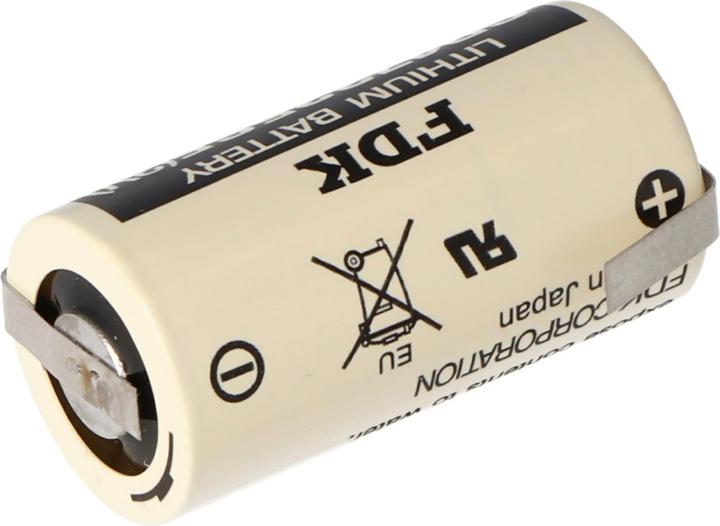 Immagine prodotto FDK Batterie CR17335 SE Size 2/3A, mit Lötfahne Z-Form (1 pz., 2/3 A, 1800 mAh)