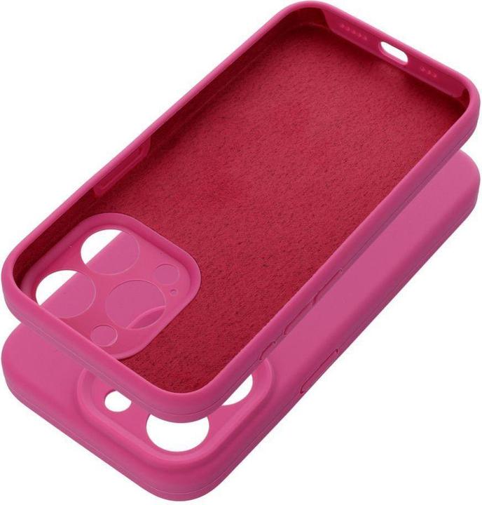 Produktbild OEM Back panel cover Case SILICONE 2mm for IPHONE 17 Pro pink (Apple iPhone 17 Pro)