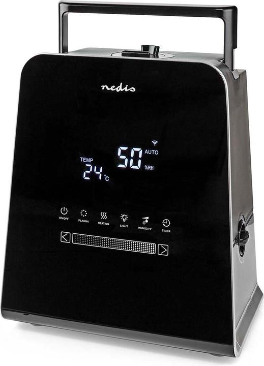 Immagine prodotto Nedis Umidificatore SmartLife | 30 W | Con nebbia fredda e calda | 5,5 l | Igrometro | Timer | F