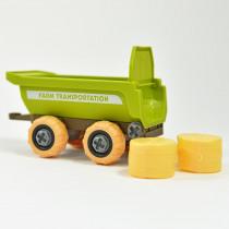 Actual product image Kögler DIY farm vehicle with trailer and two hayba