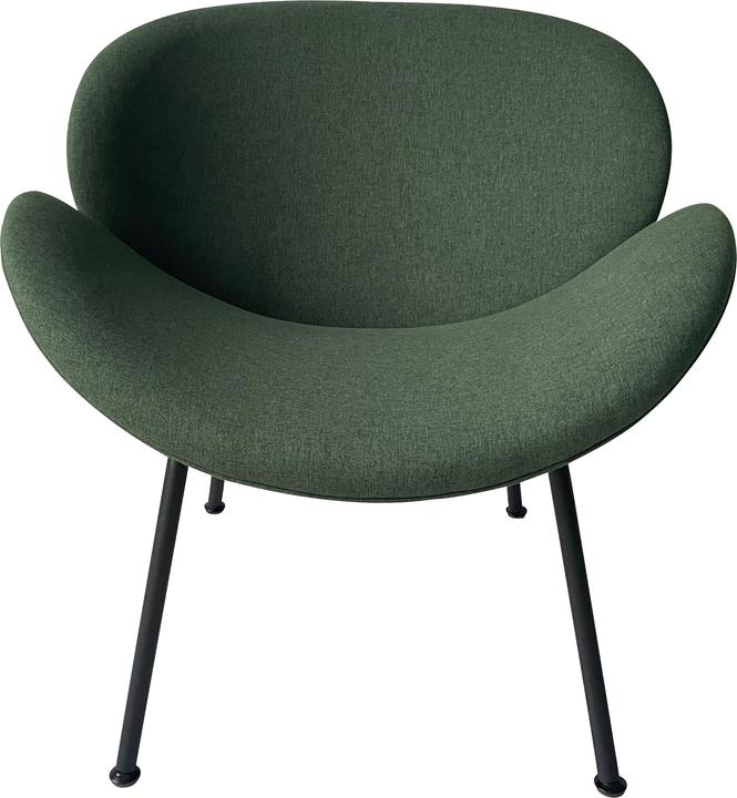 Paperflow Fauteuil SMILE groen zwarte stof