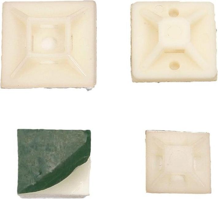 Actual product image Okko Cable Clips TM-30, 4.5 mm, white, 20 pcs.