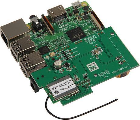 Actual product image Sertronics Radio module HomeMatic Raspberry Pi kit