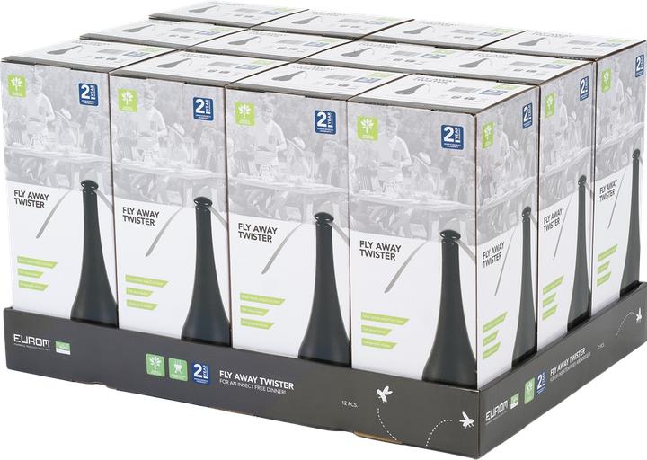 Produktbild Eurom Fliegenwedler Fly Away Twister Thekendisplay 12 Stk.
