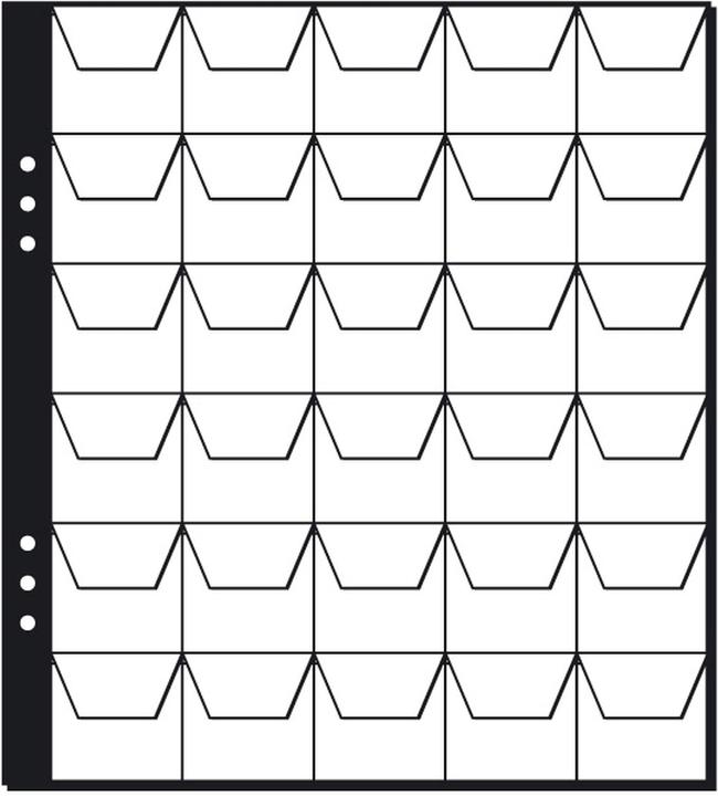 Produktbild Pagna Mnzhllen, 30 F„cher … 35 x 35 mm, 215 x 235 mm (35 x 35 mm)