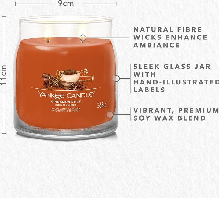 Produktbild Yankee Candle Duftkerze Cinnamon Stick Signature Medium Jar