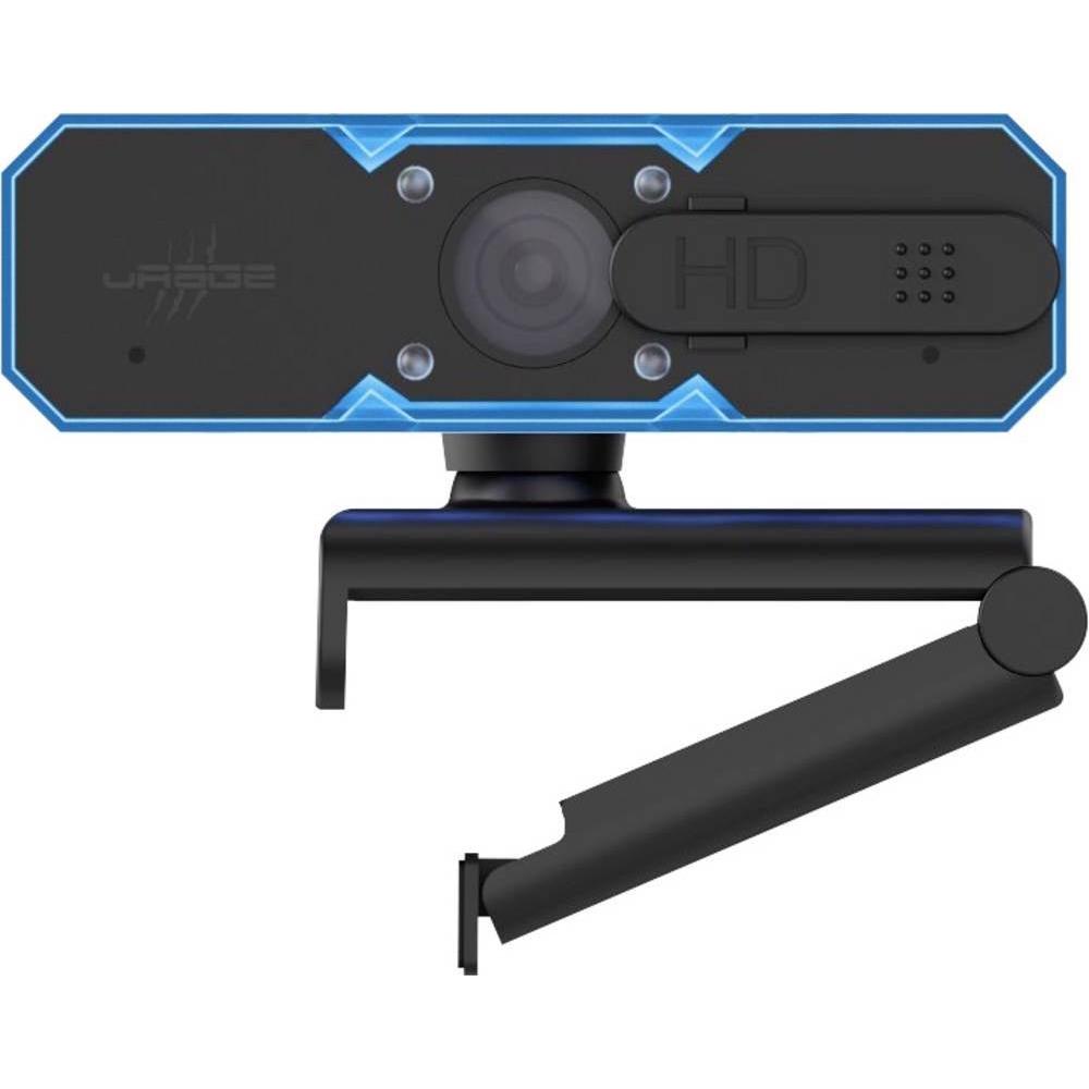 Thumbnail - Urage Webcam Streaming "REC 600 HD" mit Spy Protection (0.90 Mpx), Webcam, Schwarz