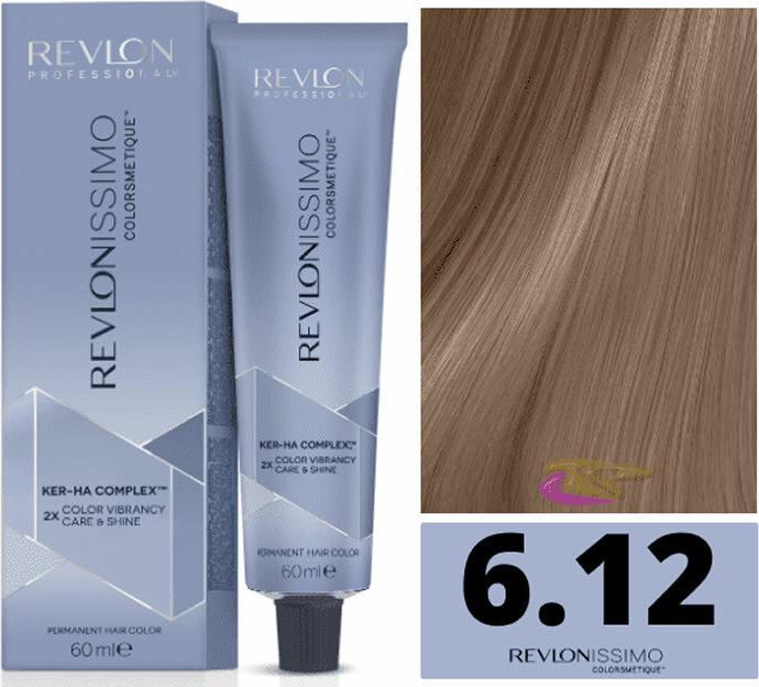 Produktbild Revlon Professional Colorsmetique 6.12 Dunkelblond Asch-Irisé (Dunkelblond Asch-Irisé)