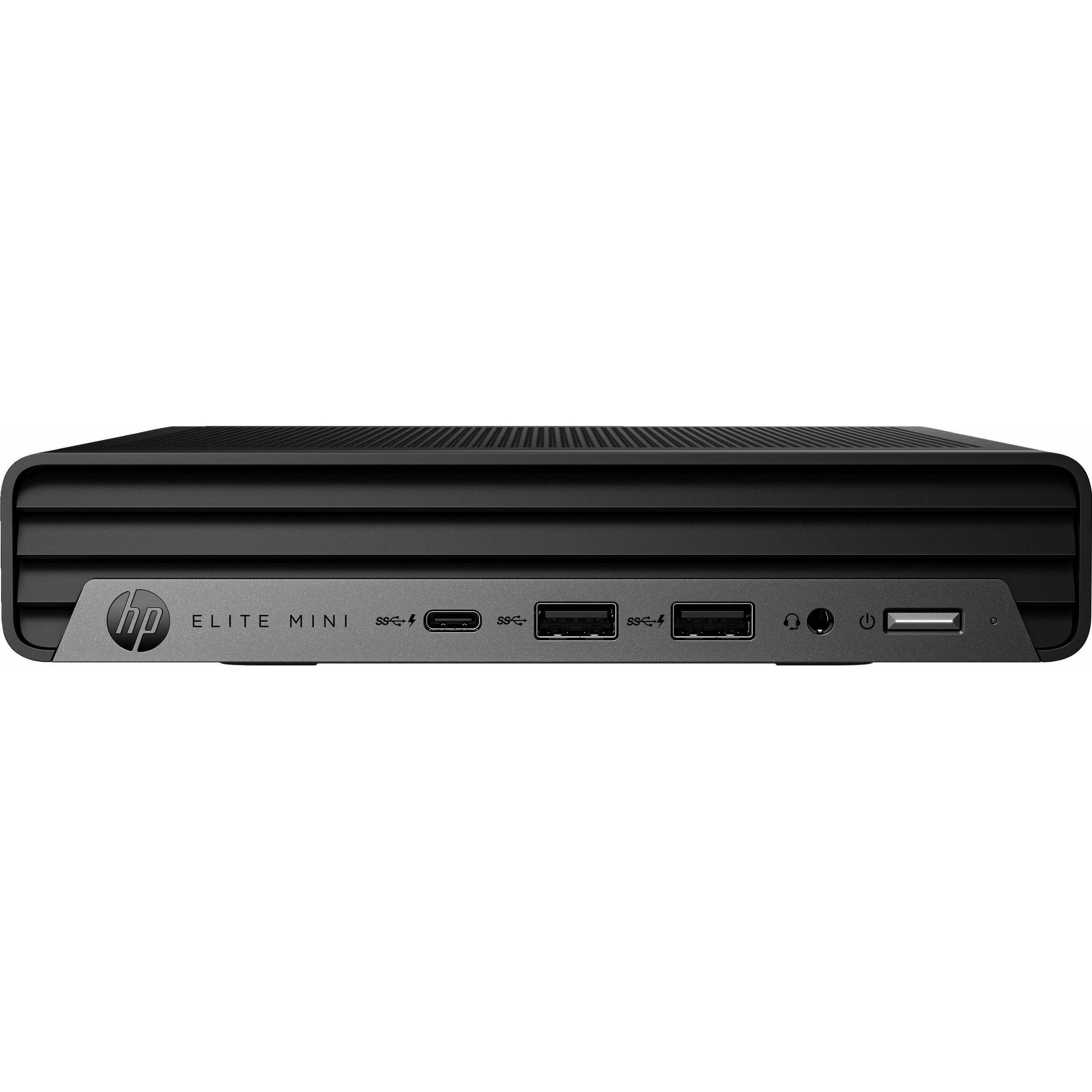 HP Elite Mini 805 G8 (512 GB, 16 GB, AMD Ryzen 5 5600GE), PC, Schwarz