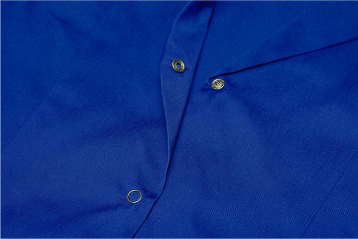 Produktbild Planam Berufsmantel Baumwolle 1/4-Arm kornblumenblau 52 54 (54)