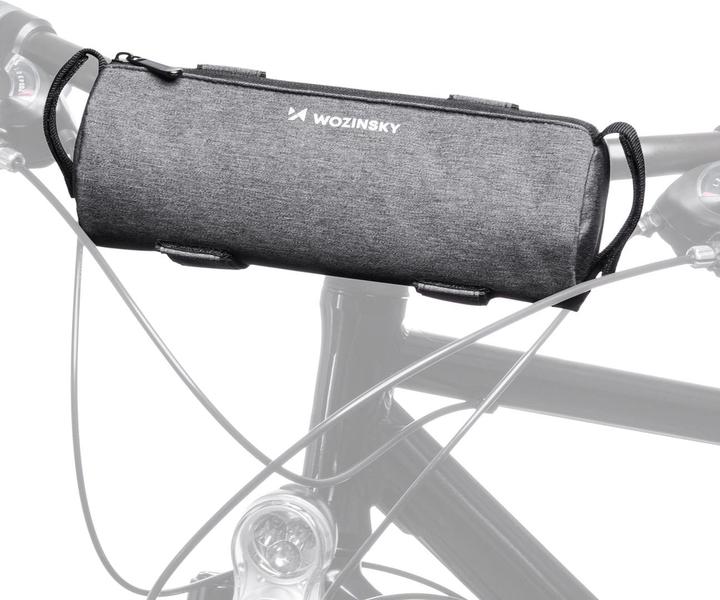 Immagine prodotto Wozinsky Borsa da bicicletta WBB37GRB con isolamento termico - grigio (0.70 l, Borsa portapacchi)